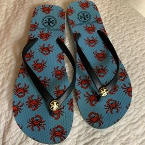 Tory Burch Crab Flip Flop Sandals